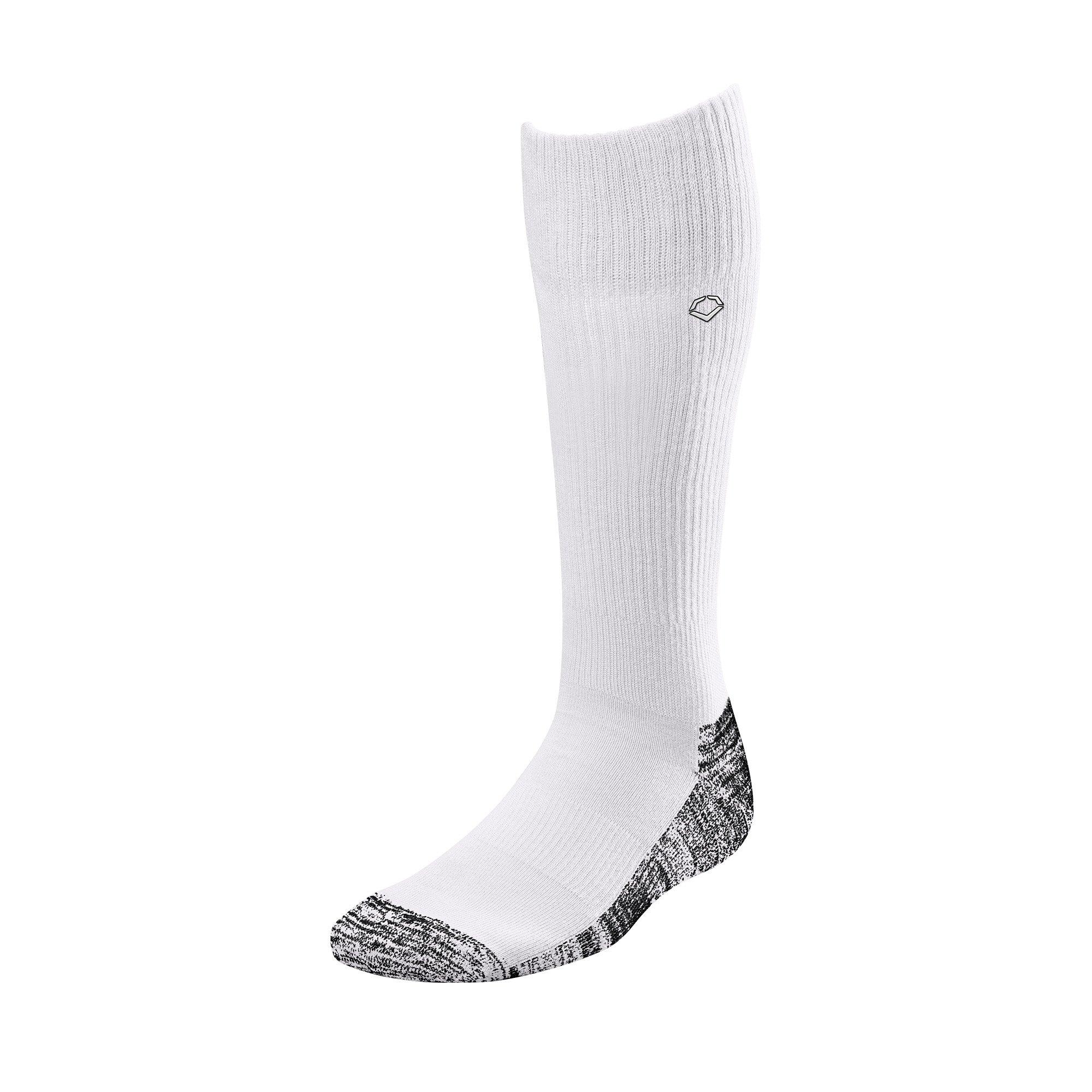 EvoShield Game Baseball Socks - White